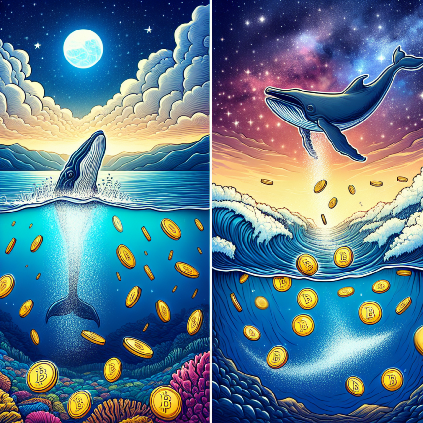 Balinalar İki Farklı Altcoin'e Yönelik Alım-Satım Yapıyor: Birinin Değeri Dibe Vururken Diğeri İse Göklere Çıktı!