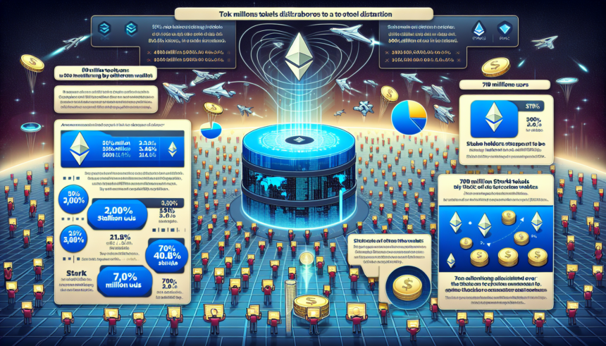 "Starknet Vakfı, 700 Milyon STRK Token'ı 1.3 Milyon Cüzdana Dağıtacak"