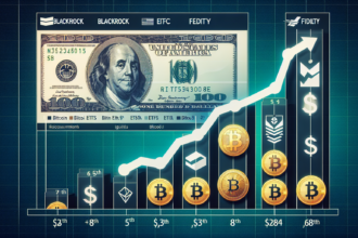 "ABD'de Bitcoin ETF'leri İlk 10'a Girdi: BlackRock ve Fidelity Öne Çıkıyor"